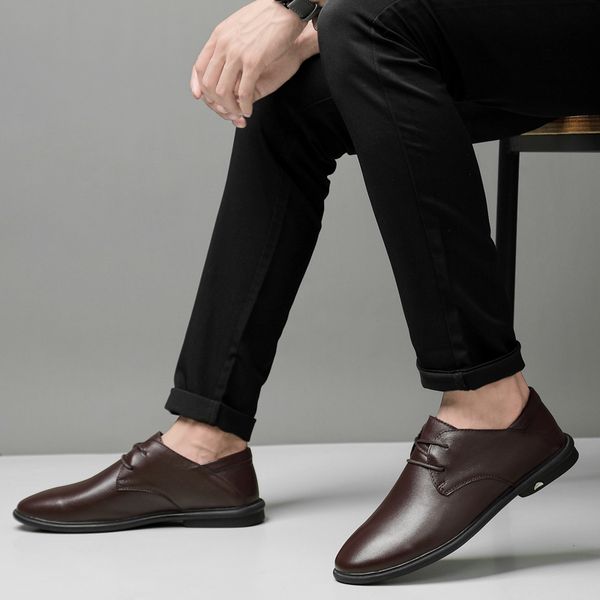 shoes casual leather sneakers mens shoe leisure breathable sports sneaker for causal loafers casual sale sport fashion flat, Black
shoes casual leather sneakers mens shoe leisure breathable sports sneaker for causal loafers casual sale sport fashion flat, Black