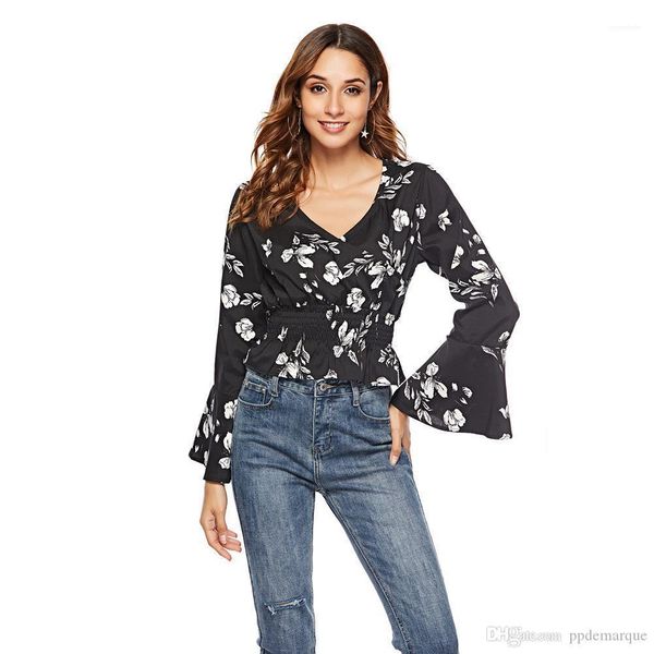 v-neck chiffon elegant beach ruffles designer shirts women casual floral blouses spring summer, White
v-neck chiffon elegant beach ruffles designer shirts women casual floral blouses spring summer, White