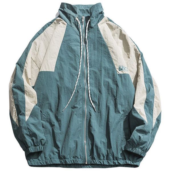 men hip hop windbreaker jacket retro color block patchwork harajuku streetwear jacket coats zipper track jackets autumn 2020 new, Black;brown
men hip hop windbreaker jacket retro color block patchwork harajuku streetwear jacket coats zipper track jackets autumn 2020 new, Black;brown