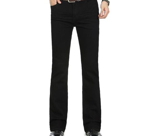 2019 new spring autumn new men's smart casual boot cut jeans business flare pants plus size trousers, Blue
2019 new spring autumn new men's smart casual boot cut jeans business flare pants plus size trousers, Blue