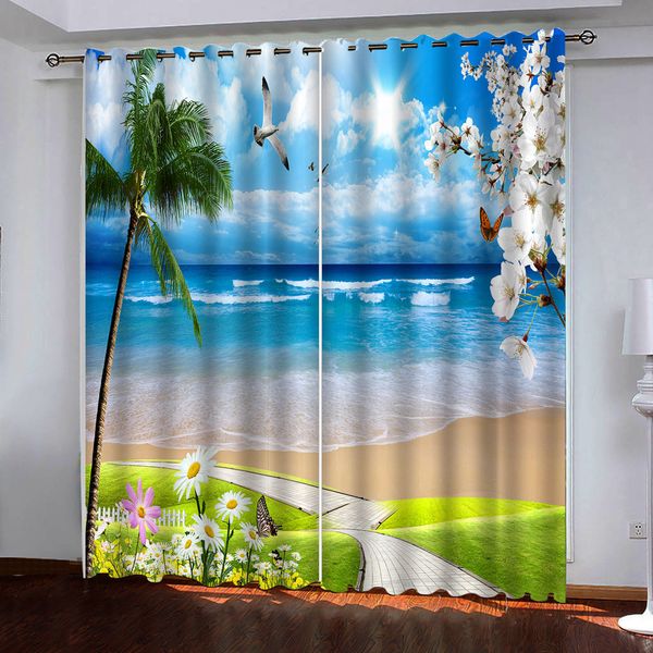 3d curtain p custom beautiful beach park flower meadow curtains for bedroom living room blackout curtain home decor
3d curtain p custom beautiful beach park flower meadow curtains for bedroom living room blackout curtain home decor