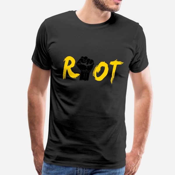 riot t shirt men create short sleeve crew neck formal interesting humor summer style letter shirt 
riot t shirt men create short sleeve crew neck formal interesting humor summer style letter shirt