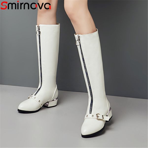 smirnova big size 34-43 fashion knee high boots women med heels zip autumn winter boots elegant ladies prom 2020 new, Black
smirnova big size 34-43 fashion knee high boots women med heels zip autumn winter boots elegant ladies prom 2020 new, Black