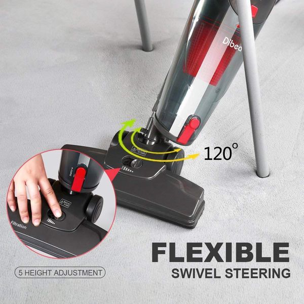 dibea sc4588 15kpa strong suction , 1l dust bin, five height adjustment settings for carpet cleaning 2 in 1 vacuum cleaner
dibea sc4588 15kpa strong suction , 1l dust bin, five height adjustment settings for carpet cleaning 2 in 1 vacuum cleaner