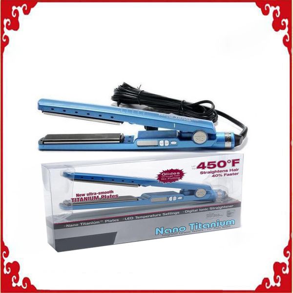 in stock pro 450f 1 1/4 plate titanium hair straightener straightening irons flat iron hair curler us/eu/uk/au plugs dhl01
in stock pro 450f 1 1/4 plate titanium hair straightener straightening irons flat iron hair curler us/eu/uk/au plugs dhl01