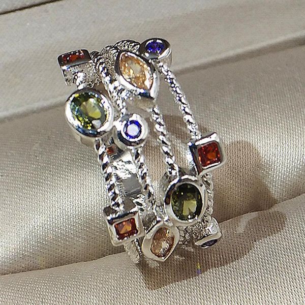 rainbow color geometric crystal ring women's girl retro exquisite cz ring fashion crystal fashion wedding jewelry jewellery, Slivery;golden
rainbow color geometric crystal ring women's girl retro exquisite cz ring fashion crystal fashion wedding jewelry jewellery, Slivery;golden