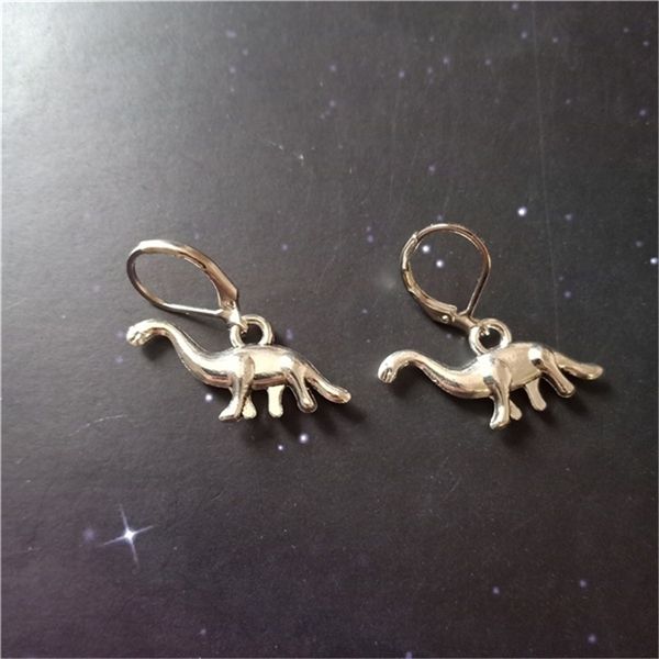 dinosaur leverback earrings, clip earrings, brontosaurus dangle leverback geek jewellery quirky earrings, Silver
dinosaur leverback earrings, clip earrings, brontosaurus dangle leverback geek jewellery quirky earrings, Silver