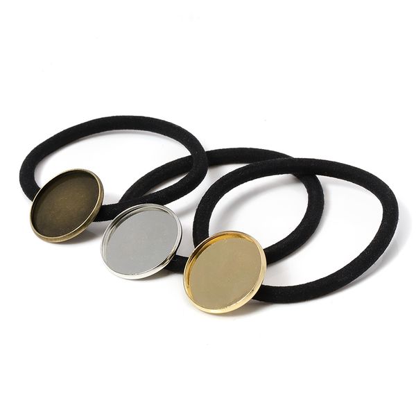 10pcs hair band settings 20/25mm cabochon base holder hair clips elastic band rope diy women hair accessories for jewelry making
10pcs hair band settings 20/25mm cabochon base holder hair clips elastic band rope diy women hair accessories for jewelry making