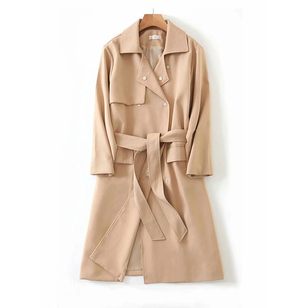 women's down & parkas elegant button- women trench coats 2021 spring casual raglan dust fashion belt long jackets slim girls chic, Black
women's down & parkas elegant button- women trench coats 2021 spring casual raglan dust fashion belt long jackets slim girls chic, Black