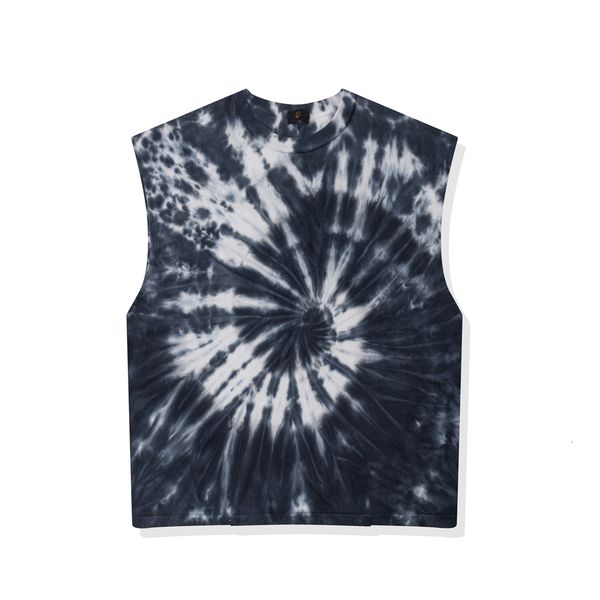 oversize tie-dye paisley tank 2020 summer inside-out cotton tee, White;black
oversize tie-dye paisley tank 2020 summer inside-out cotton tee, White;black