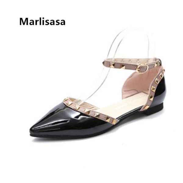 marlisasa женщины моды сладкий остроконечные toe pu кожа пряжки ремень плоские туфли женские заклепки красные туфли zapatos de mujer h5365, Black
marlisasa женщины моды сладкий остроконечные toe pu кожа пряжки ремень плоские туфли женские заклепки красные туфли zapatos de mujer h5365, Black