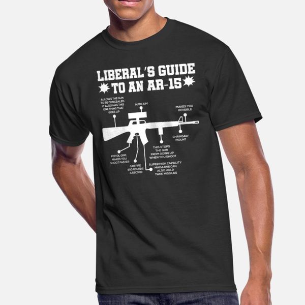gun magazine ar 15 liberals guide joke t shirt men sunlight 100% cotton round neck pattern sunlight authentic spring autumn kawaii
gun magazine ar 15 liberals guide joke t shirt men sunlight 100% cotton round neck pattern sunlight authentic spring autumn kawaii