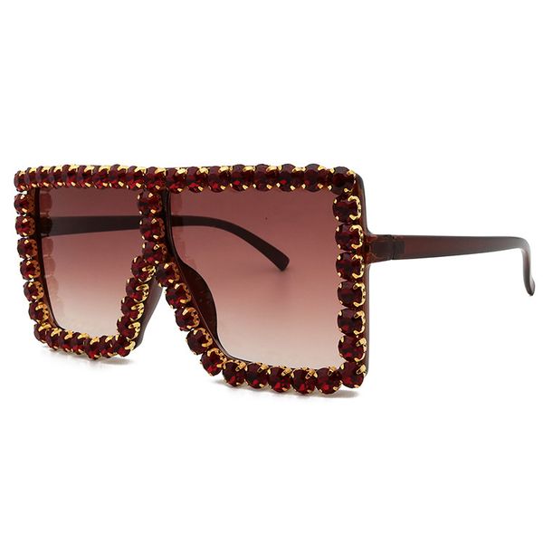 lovely cute 11 colors popular fashion luxury designer vintage sparkling diamond zircon oversized square stylish women sunglasses, White;black
lovely cute 11 colors popular fashion luxury designer vintage sparkling diamond zircon oversized square stylish women sunglasses, White;black