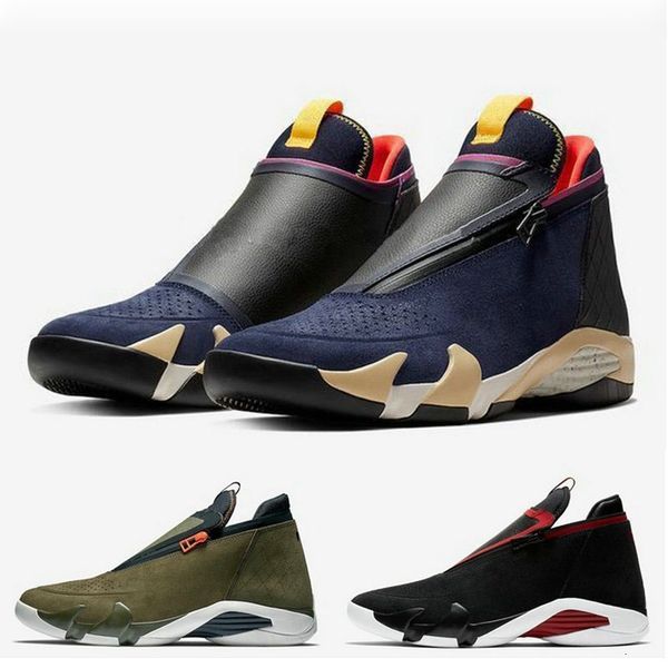 2019 14s zipper basketball shoes men suede olive navy last sbred jumpman 14s xiv trainers aq9119-001 aq9119-400 playoffs sneakers, Black
2019 14s zipper basketball shoes men suede olive navy last sbred jumpman 14s xiv trainers aq9119-001 aq9119-400 playoffs sneakers, Black