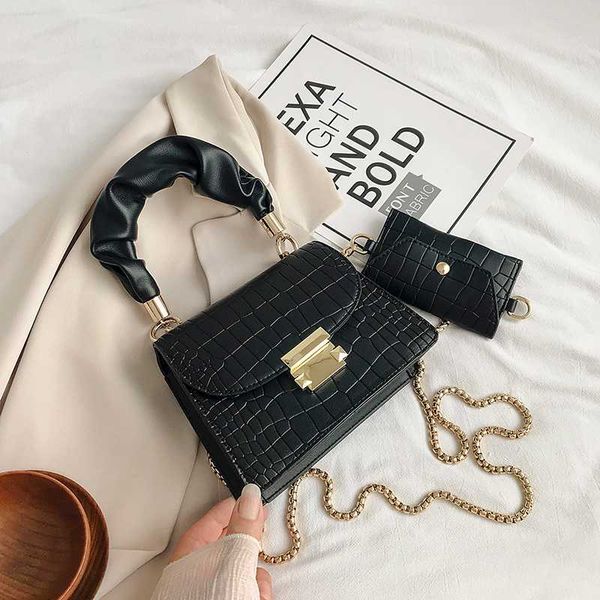stone pattern fold handle handbag chain messenger bag pu leather shoulder bag fashion trendy women's messenger purse
stone pattern fold handle handbag chain messenger bag pu leather shoulder bag fashion trendy women's messenger purse
