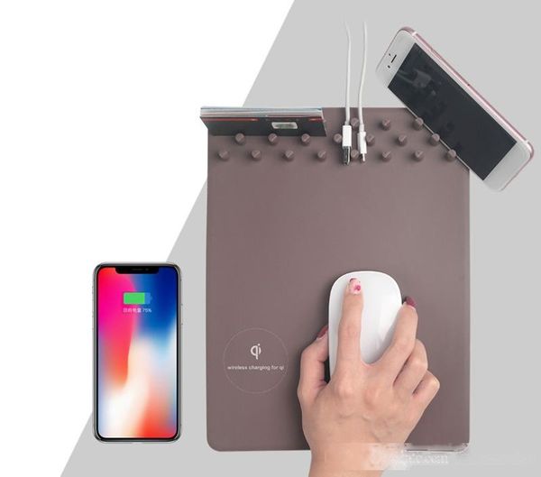multi-function qi wireless charger for samsung galaxy s8 wireless charging mouse pad for iphonex 8 8 plus non-slip mouse mat
multi-function qi wireless charger for samsung galaxy s8 wireless charging mouse pad for iphonex 8 8 plus non-slip mouse mat
