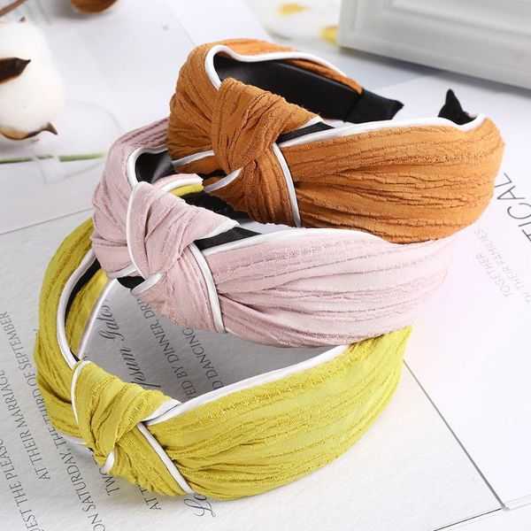 fashion women white edging cross knot wide headband girls retro solid color twist bezel solid color head hoop hair accessories
fashion women white edging cross knot wide headband girls retro solid color twist bezel solid color head hoop hair accessories