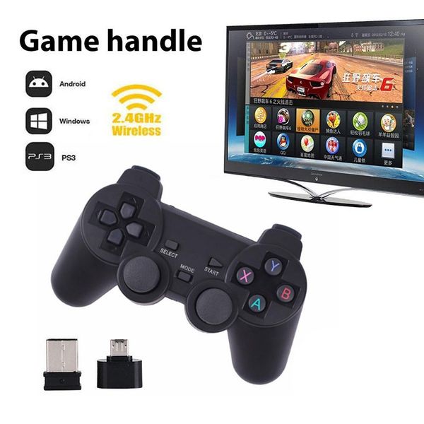 wireless controller bluetooth gamepad 2.4g receiver wireless joystick for pc lapps3 game console
wireless controller bluetooth gamepad 2.4g receiver wireless joystick for pc lapps3 game console