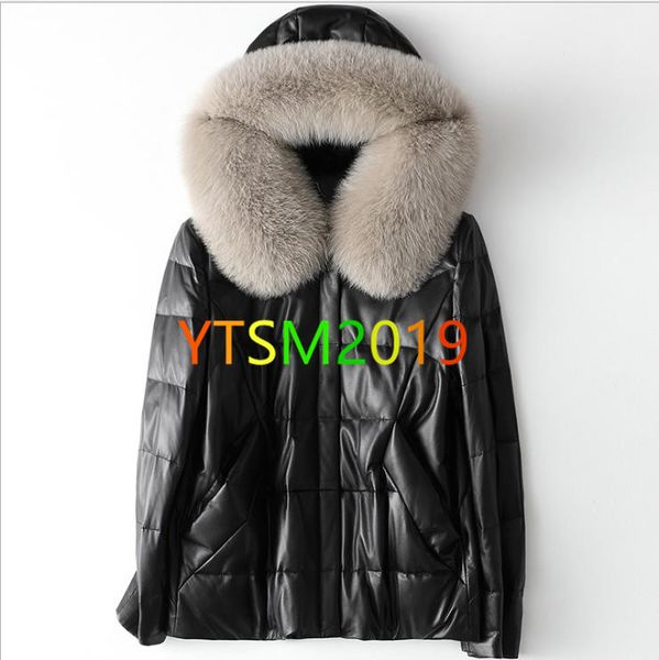 down wear women's down jacket with fox fur collar outdoor warm feather white duck down-filled coat, Black
down wear women's down jacket with fox fur collar outdoor warm feather white duck down-filled coat, Black