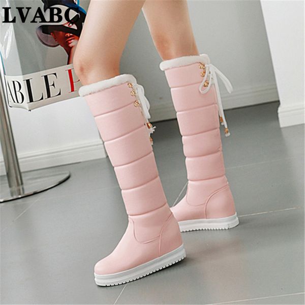 new women winter boots waterproof winter warm shoes casual plush faux fur knee snow boots female warm shoes plus size 37, Black
new women winter boots waterproof winter warm shoes casual plush faux fur knee snow boots female warm shoes plus size 37, Black