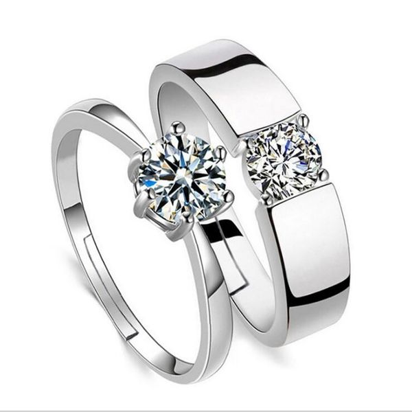 korea style silver plated crystal lover rings zircon couple ring opening adjustable hand diamond jewelry valentine's day gift for men w
korea style silver plated crystal lover rings zircon couple ring opening adjustable hand diamond jewelry valentine's day gift for men w