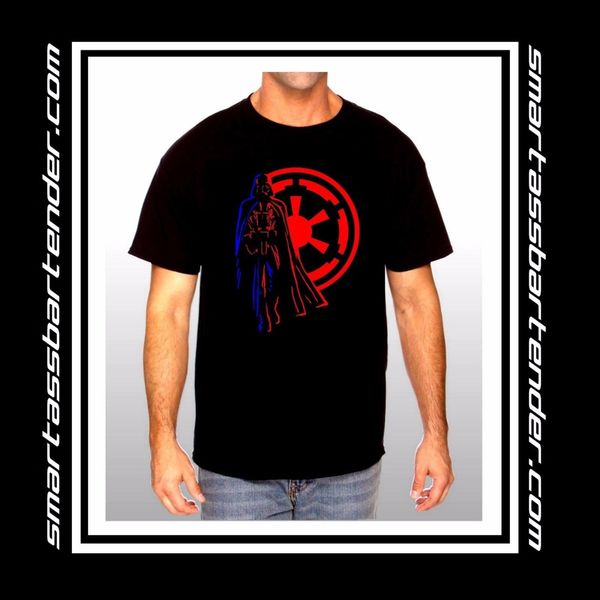 men 2018 brand clothing tees casual t shirt men summer casual darth vader