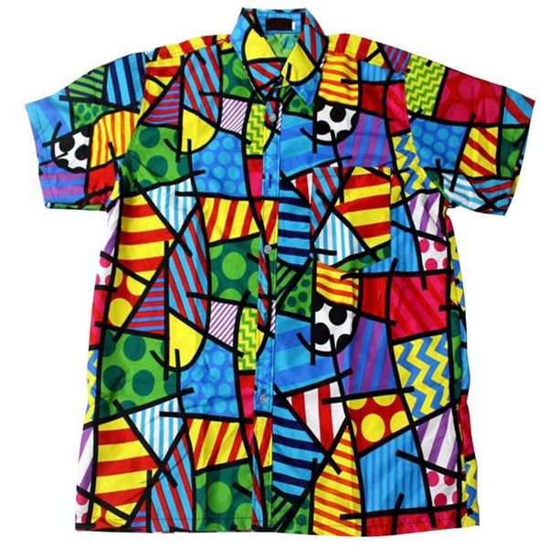 men's casual shirts yfashion men beach shirt vivid color hawaiian lovers, White;black
men's casual shirts yfashion men beach shirt vivid color hawaiian lovers, White;black