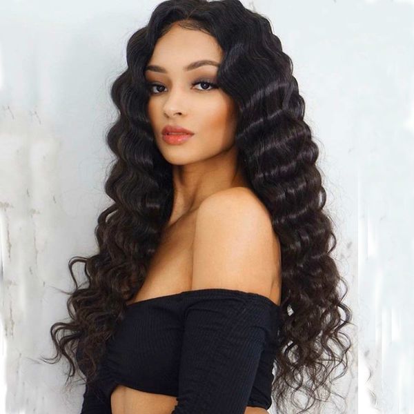 type 150 density 360 lace frontal wig brazilian water wave wig 13x6 curly lace front human hair wigs remy lace front wigs, Black
type 150 density 360 lace frontal wig brazilian water wave wig 13x6 curly lace front human hair wigs remy lace front wigs, Black