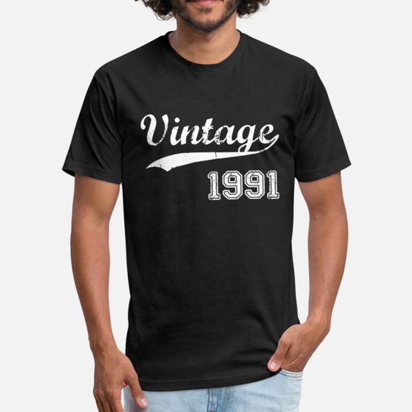 1991 t shirt men customize cotton crew neck slim fit authentic summer letter shirt, White;black
1991 t shirt men customize cotton crew neck slim fit authentic summer letter shirt, White;black