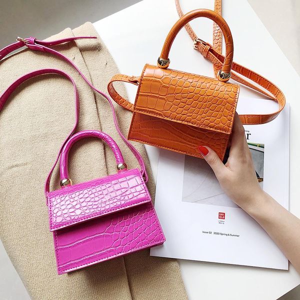 mini small square bag 2020 fashion new quality pu leather women's handbag alligator pattern shoulder messenger bags
mini small square bag 2020 fashion new quality pu leather women's handbag alligator pattern shoulder messenger bags