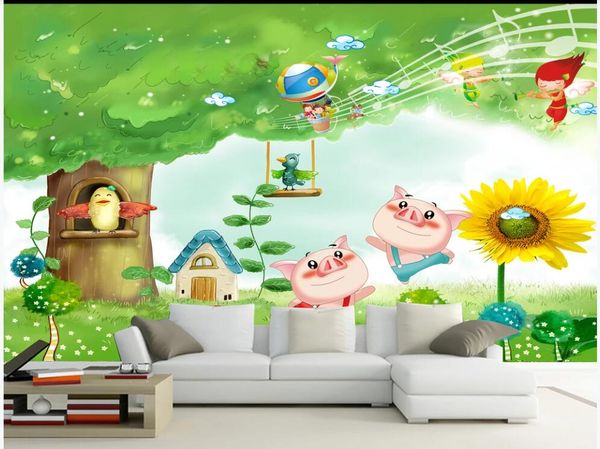 3d wallpaper custom p mural on the wall big tree small bird grass pig children's room home decor 3d wall murals wallpaper for walls 3 d
3d wallpaper custom p mural on the wall big tree small bird grass pig children's room home decor 3d wall murals wallpaper for walls 3 d