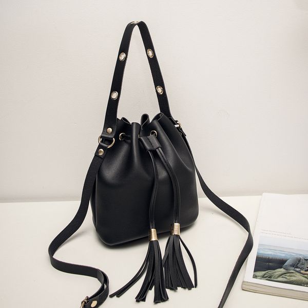 small women pu leather crossbody shoulder bucket bag with tassels ladies fashion mini messenger bags handbags mobile organizer
small women pu leather crossbody shoulder bucket bag with tassels ladies fashion mini messenger bags handbags mobile organizer