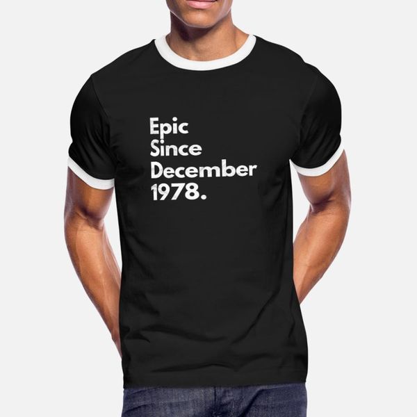 epic since december 1978 birthday gift t shirt men knitted short sleeve s-3xl fit fitness new fashion spring outfit shirt
epic since december 1978 birthday gift t shirt men knitted short sleeve s-3xl fit fitness new fashion spring outfit shirt