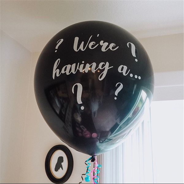 party decoration 36 inch gender reveal balloon girl or boy black latex stickers confetti tassel baby shower supplies
party decoration 36 inch gender reveal balloon girl or boy black latex stickers confetti tassel baby shower supplies