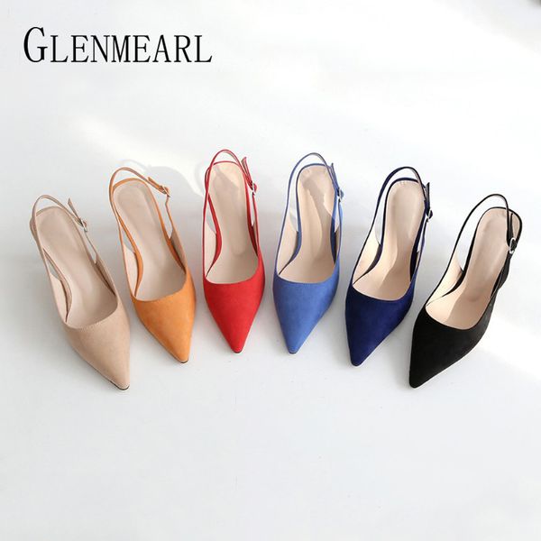women sandals high heels shoes women summer flock colorful thin heel female pumps point toe strap large size 2020 new y200620, Black
women sandals high heels shoes women summer flock colorful thin heel female pumps point toe strap large size 2020 new y200620, Black