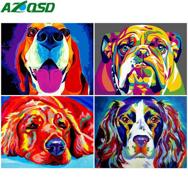 azqsd картина маслом номер красочные собака на холсте wall art home decor раскраска by numbers животных diy уникальный подарок
azqsd картина маслом номер красочные собака на холсте wall art home decor раскраска by numbers животных diy уникальный подарок