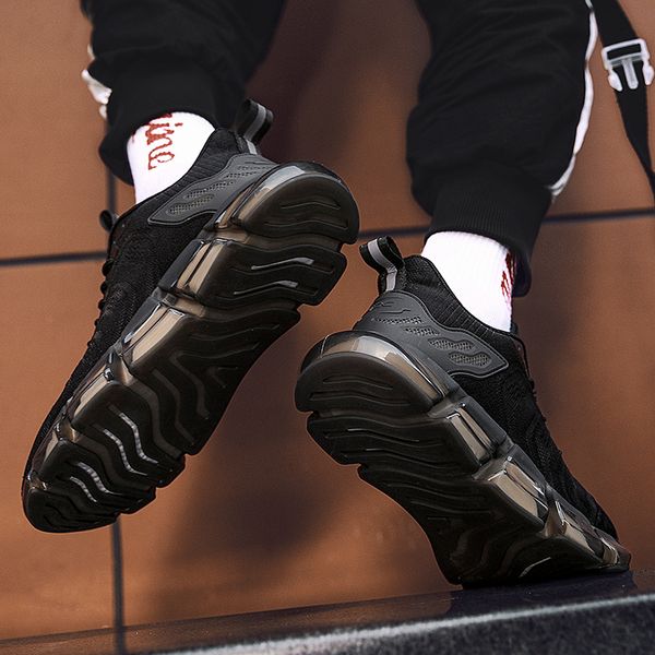 men sports sneakers running training shoes for men 2020 fashion casual walking tennis shoes non-slip sports blade footwear, Black
men sports sneakers running training shoes for men 2020 fashion casual walking tennis shoes non-slip sports blade footwear, Black