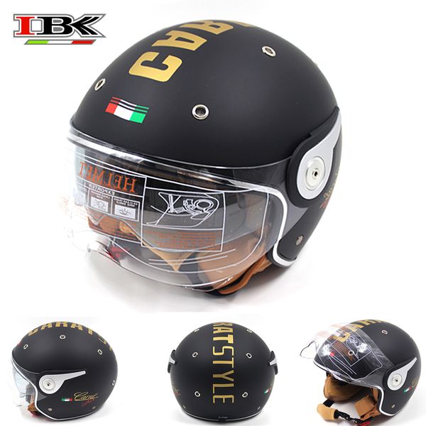 ibk motorcycle helmets electric bicycle scooter casco casque 3/4 face anti-uv open face dual lens four season helmet
ibk motorcycle helmets electric bicycle scooter casco casque 3/4 face anti-uv open face dual lens four season helmet