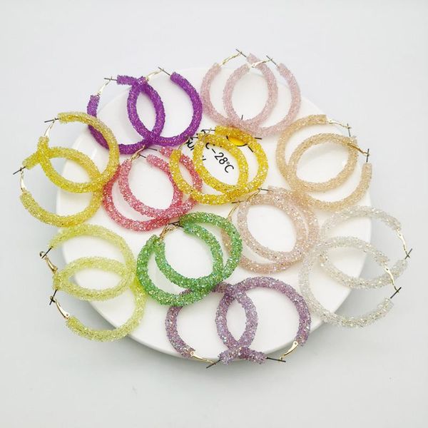 new fashion bling bling hoop earrings for women yellow color crystal hollow round circle earings jewelry gift for wedding, Golden;silver
new fashion bling bling hoop earrings for women yellow color crystal hollow round circle earings jewelry gift for wedding, Golden;silver