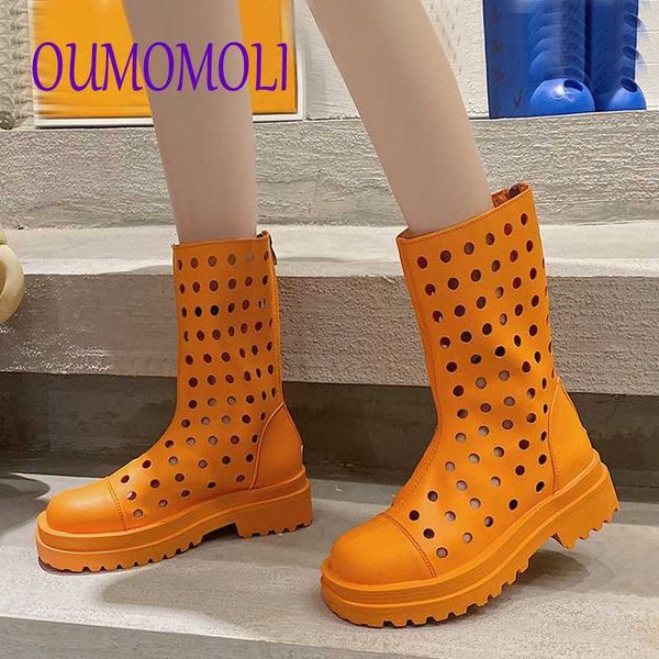 women mid-calf boots woman lace up woman shoes female round toe 2020 fashion hollow out breathable ladies cool footwear v152, Black
women mid-calf boots woman lace up woman shoes female round toe 2020 fashion hollow out breathable ladies cool footwear v152, Black