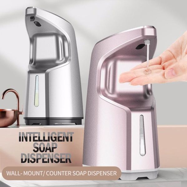 450ml touchless automatic large capacity soap dispenser liquid bottle with led light smart sensor kitchen bathroom tools #g2
450ml touchless automatic large capacity soap dispenser liquid bottle with led light smart sensor kitchen bathroom tools #g2
