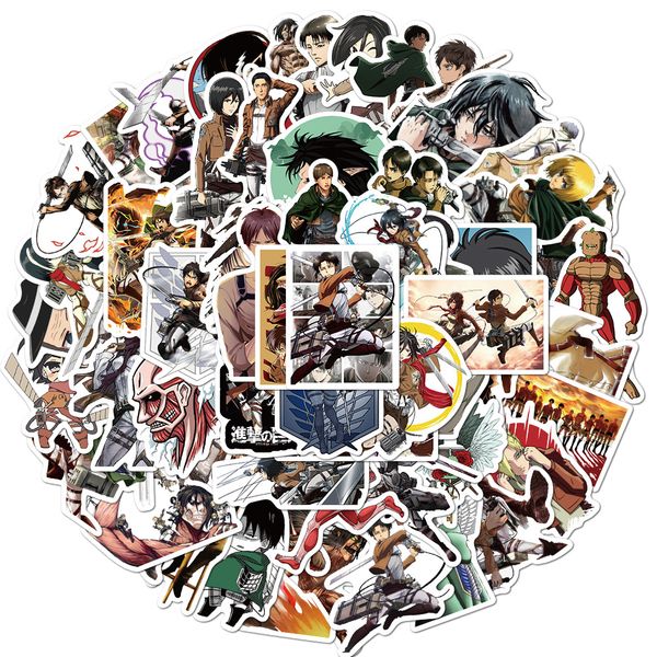 pack of 100pcs ale cartoon attack on titan stickers waterproof no-duplicate sticker for water bottle helmet skateboard luggage car decal
pack of 100pcs ale cartoon attack on titan stickers waterproof no-duplicate sticker for water bottle helmet skateboard luggage car decal