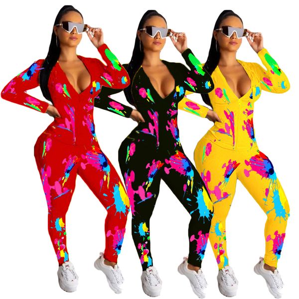 splash ink multi-color womens 2pcs spring autumn long sleeve skinny casual women clothing 2 pieces, White
splash ink multi-color womens 2pcs spring autumn long sleeve skinny casual women clothing 2 pieces, White