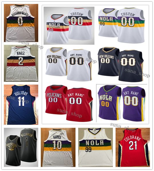 printed men 11 jrue holiday 22 derrick favors 4 jj redick 2 lonzo ball 55 e'twaun moore 10 jaxson hayes 0 nickeil alexander-walker jers, Black
printed men 11 jrue holiday 22 derrick favors 4 jj redick 2 lonzo ball 55 e'twaun moore 10 jaxson hayes 0 nickeil alexander-walker jers, Black