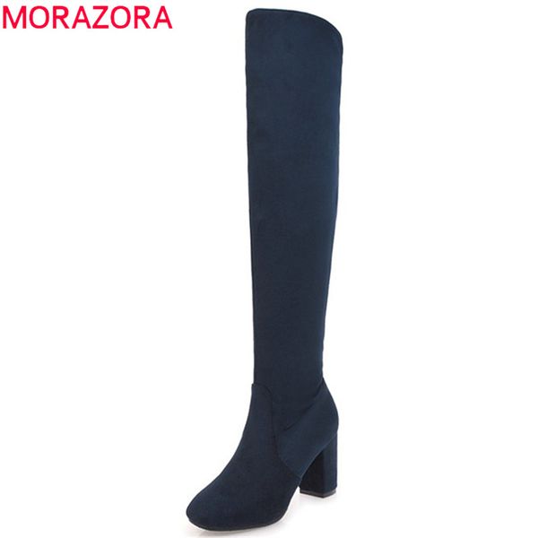 morazora 2020 over the knee boots in autumn winter boots female fashion shoes woman pu zip solid big size 34-45, Black
morazora 2020 over the knee boots in autumn winter boots female fashion shoes woman pu zip solid big size 34-45, Black