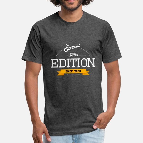 special seriously limited edition since 2008 gift t shirt men designs short sleeve round collar standard spring autumn leisure shirt
special seriously limited edition since 2008 gift t shirt men designs short sleeve round collar standard spring autumn leisure shirt