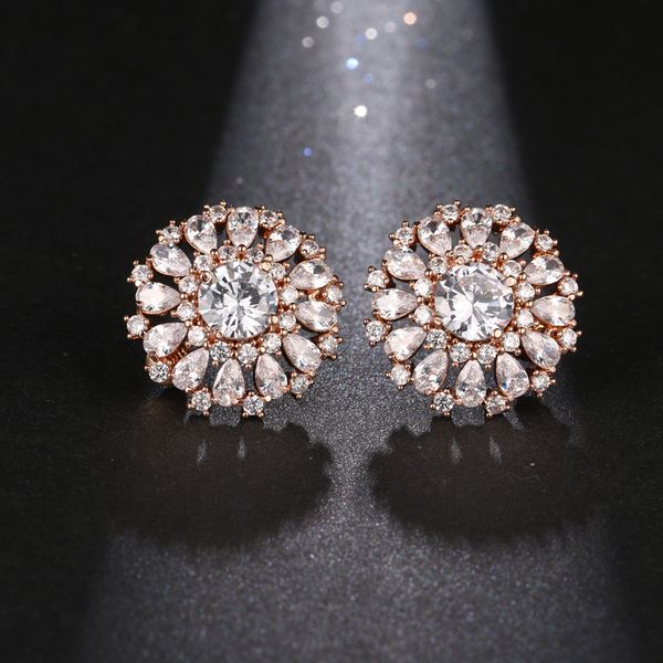 stud bettyue brand fashion elegance luxury cubic zircon three colors round shape for woman gothic style wedding party gift, Golden;silver
stud bettyue brand fashion elegance luxury cubic zircon three colors round shape for woman gothic style wedding party gift, Golden;silver