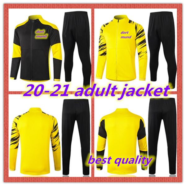 2020 2021 soccer jacket tracksuit 20 21 reus piszczek training suit survetement football jacket sportswear set, Black
2020 2021 soccer jacket tracksuit 20 21 reus piszczek training suit survetement football jacket sportswear set, Black