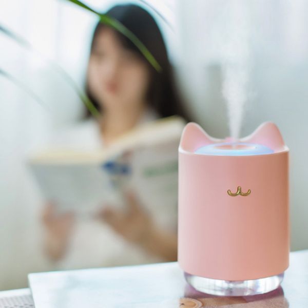 usb ultrasonic air humidifier desk320ml cute cat water mist diffuser night light moisture keeper pink
usb ultrasonic air humidifier desk320ml cute cat water mist diffuser night light moisture keeper pink