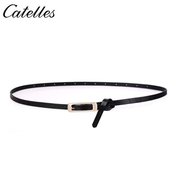 fashion women's thin section tight belt gold buckle ladies leather belt, Black;brown
fashion women's thin section tight belt gold buckle ladies leather belt, Black;brown